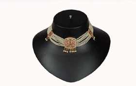 Real necklace gold