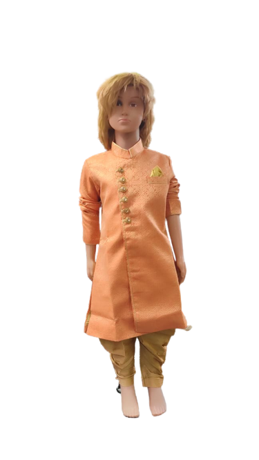 Orange sherwani