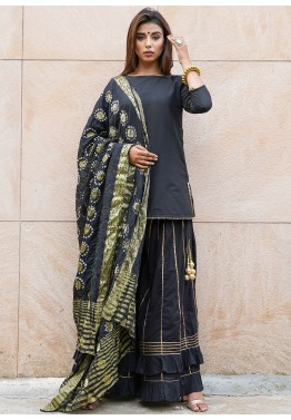 Fancy sharara suit