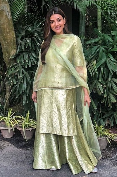 Fancy sharara suit