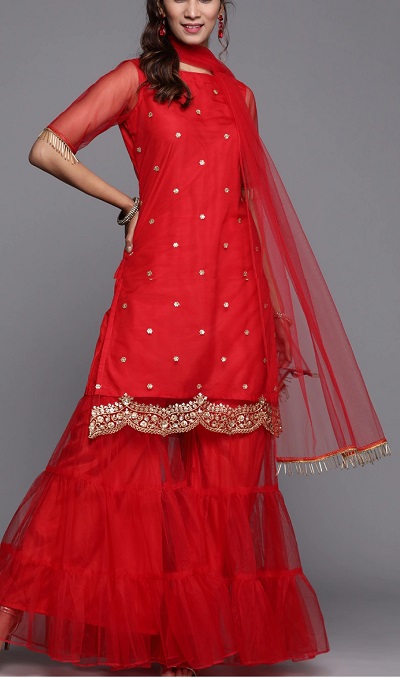 Party wear sharara Suit