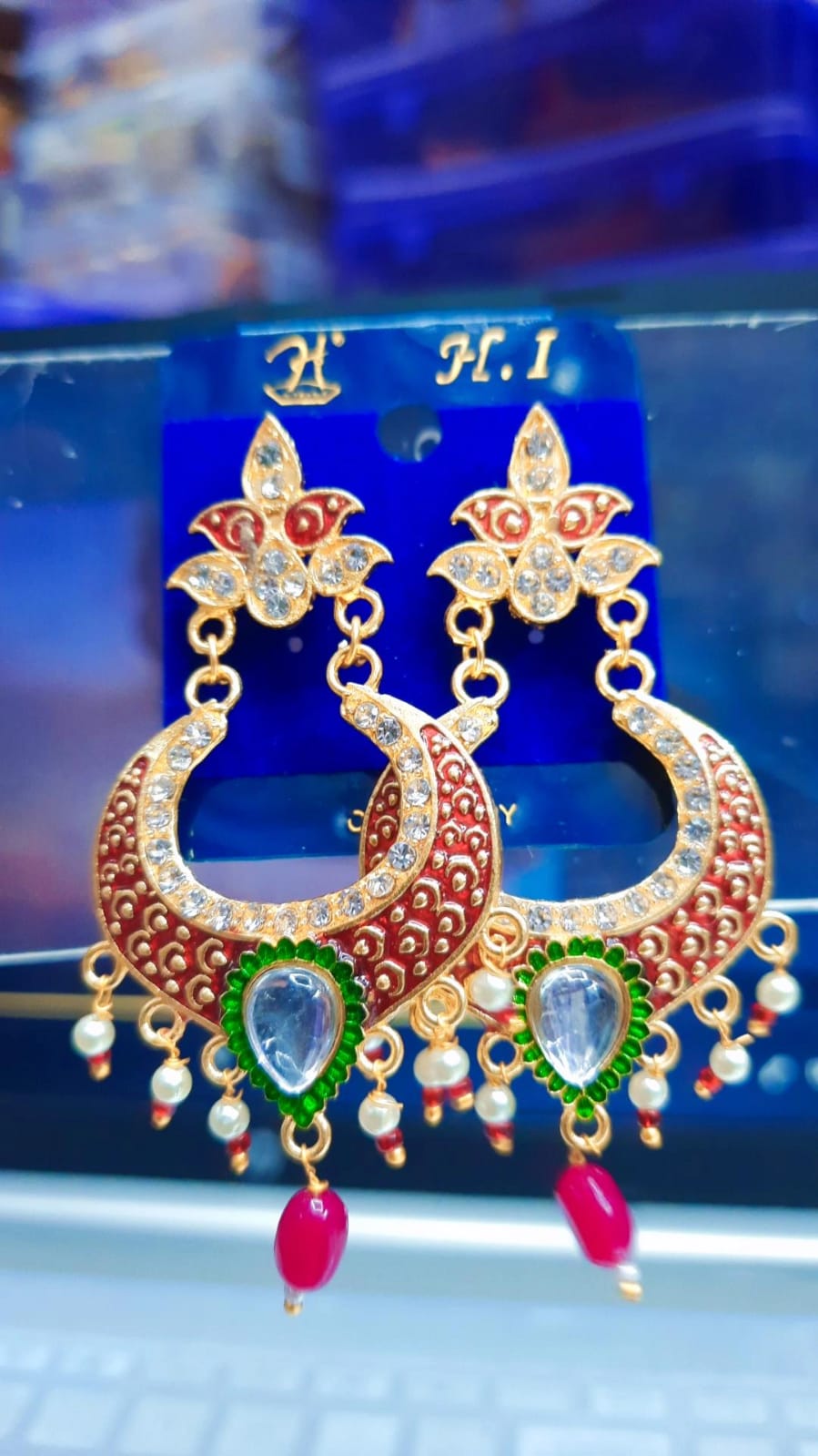 Multicolor Earring