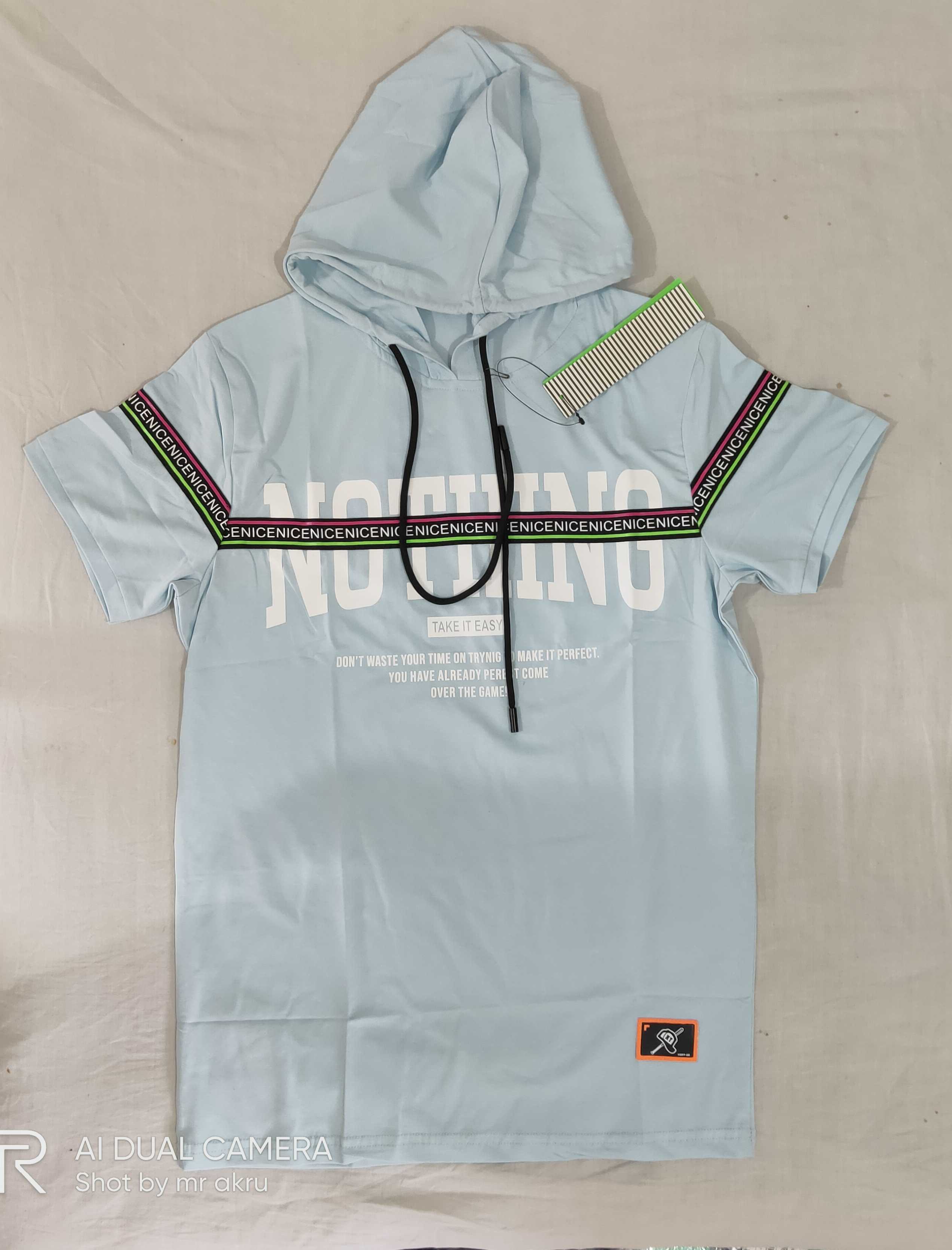 Half cap  t-shirt