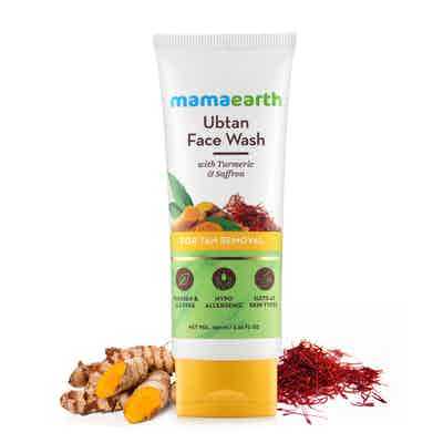 Mamaearth ubtan face wash