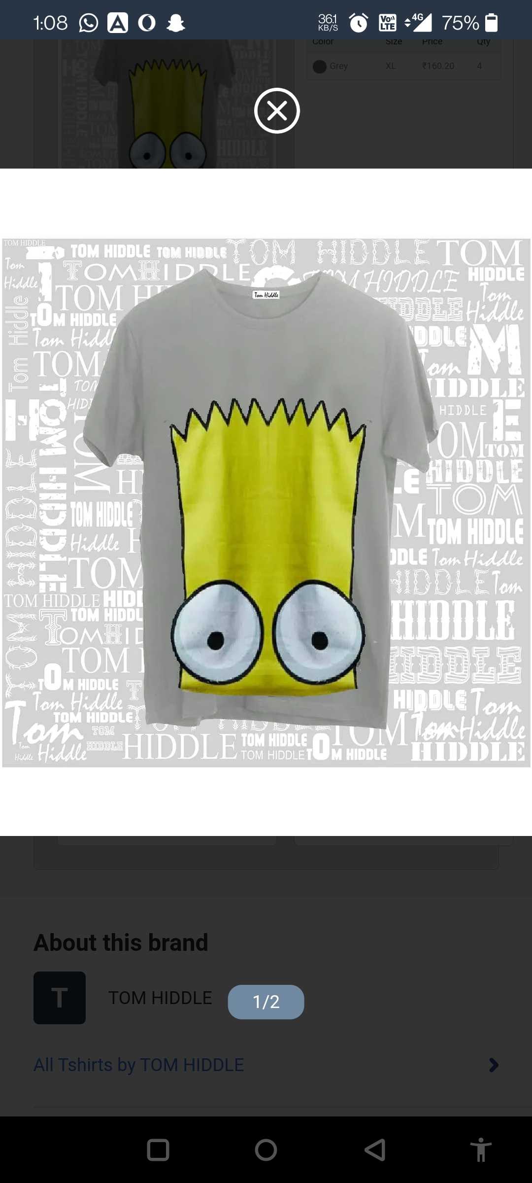 Printed tshirt